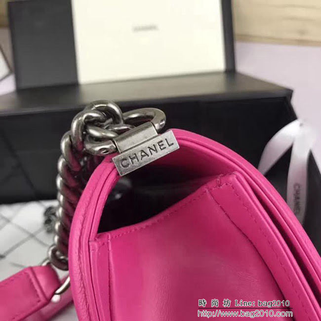 香奈兒CHANEL A67086菱格原版羊皮單肩斜挎鏈條包 DSC2079